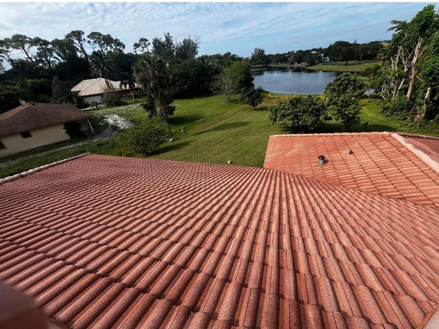 Tile roof, transformed
